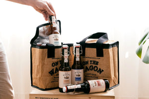 Mixed 12-bottle case of On The Wagon kombucha in Hong Kong