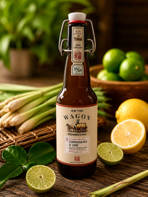 Seasonal Release: Lemongrass & Lime Kombucha